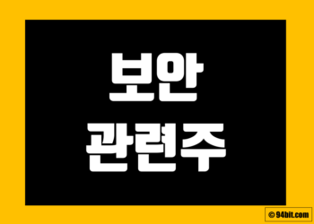 보안 관련주 전망 및 주식 종목 정리 그리고 대장주 테마주