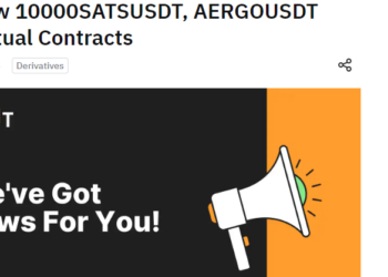 바이비트 10000SATSUSDT AERGOUSDT 선물 무기한 계약 출시