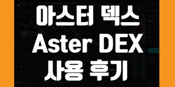 아스터(Aster DEX) 거래소 사용 후기 장점 및 단점 덱스 리뷰